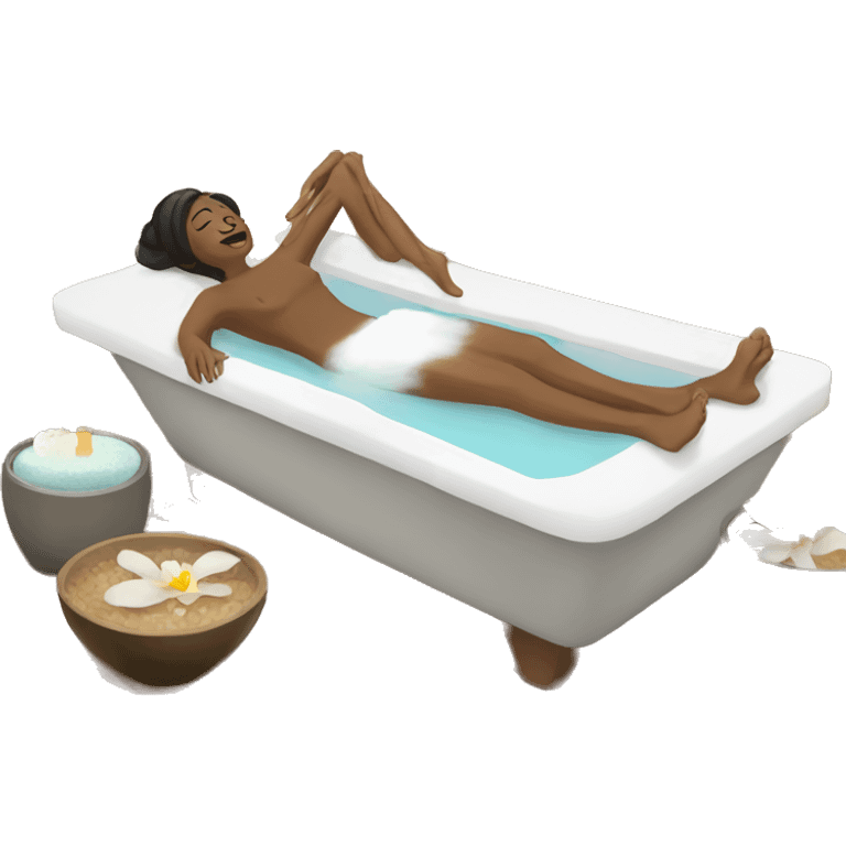 Spa day emoji