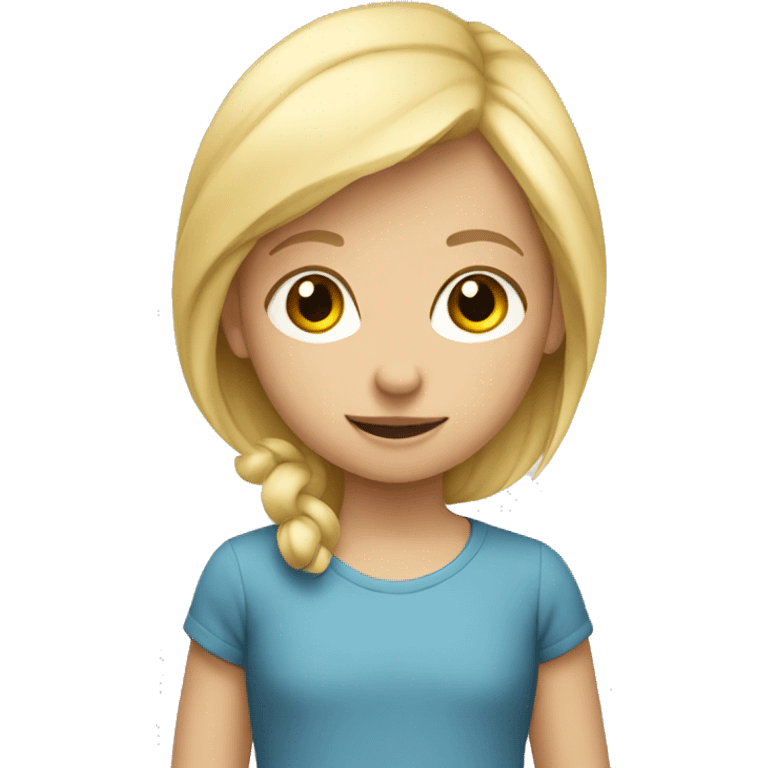  blond child emoji