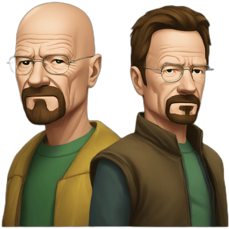 Walter white ans jesse emoji