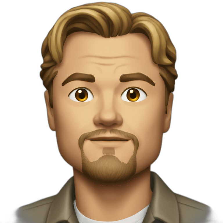 Leonardo DiCaprio realistic emoji