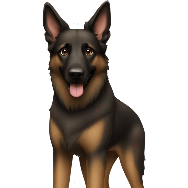 Belgian shepherd  emoji