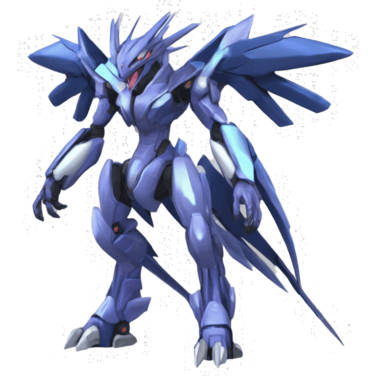  Cool Edgy Godly Futuristic Digimon-Fakemon-Genesect-Palkia-Dialga full body emoji