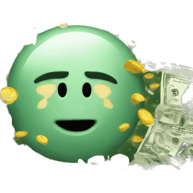 Money explosion emoji