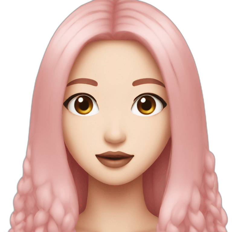 Rosé from blackpink emoji