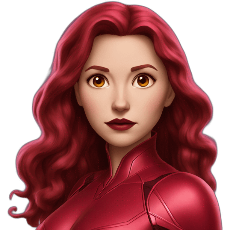 Scarlet Witch marvel realistic emoji