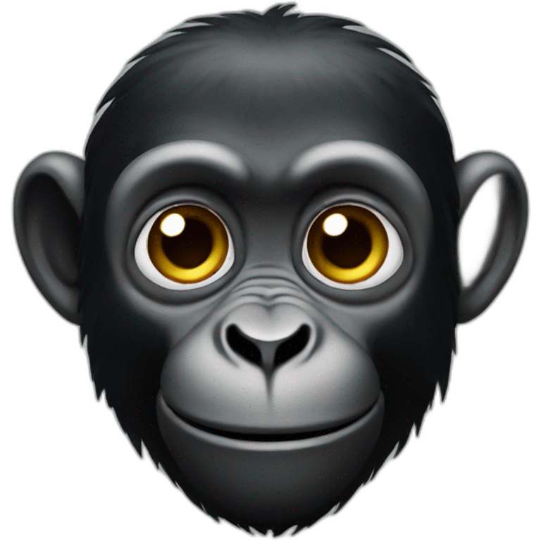 black monkey emoji