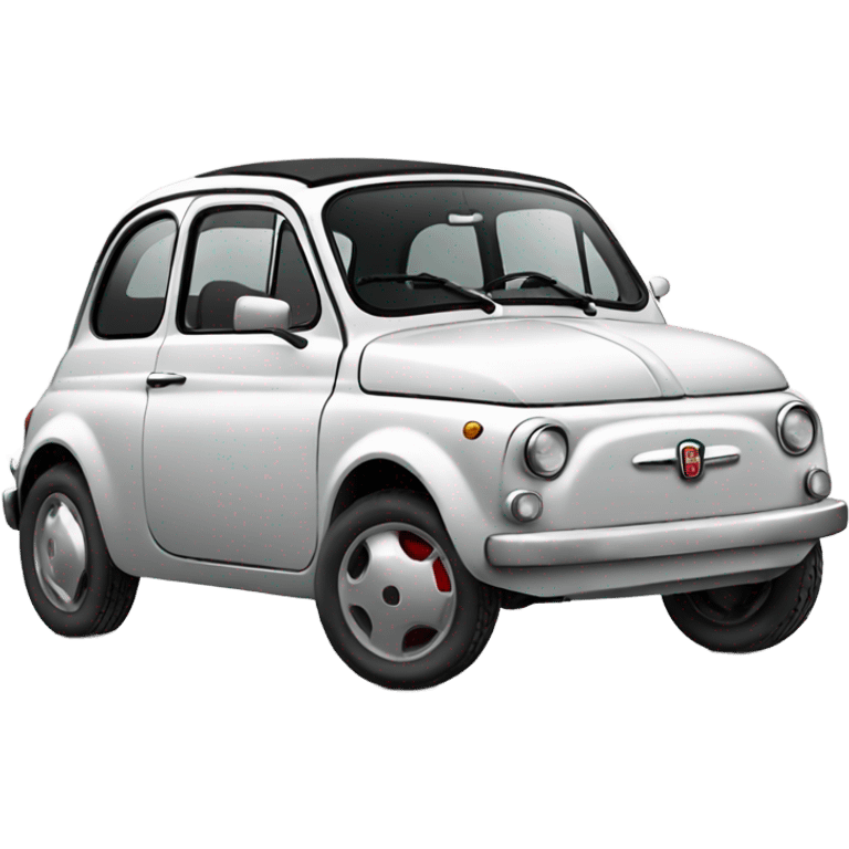 Auto fiat 500 emoji