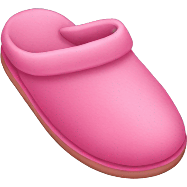 Pink slipper  emoji