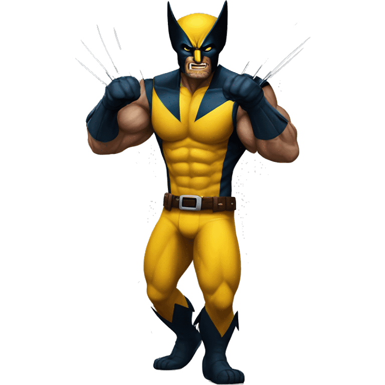 full body wolverine emoji