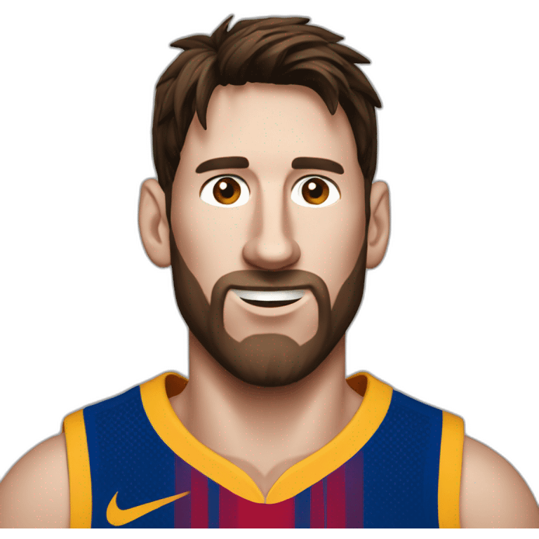 messi basquetball emoji