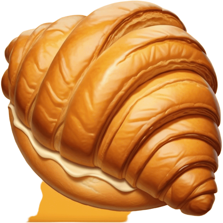 Cinematic Realistic Croissant emoji