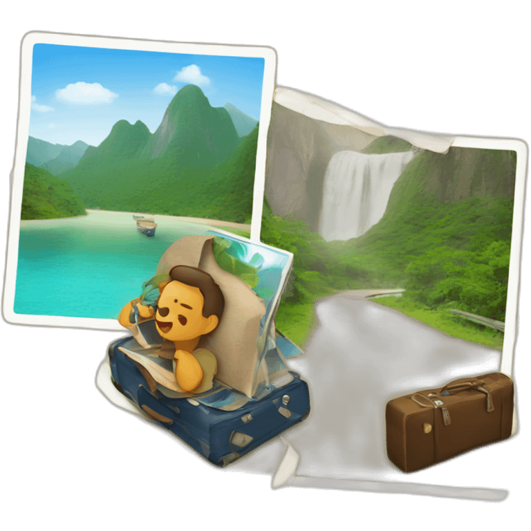 traveling's about creating memories emoji