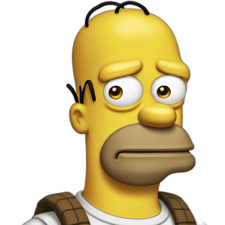 Homer simpson emoji