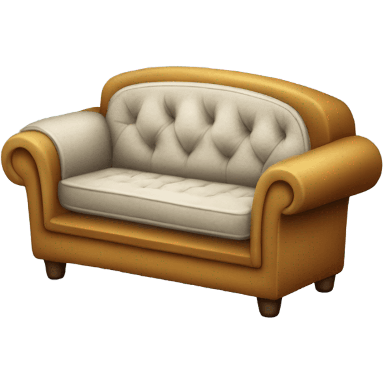 couch shaped phone emoji