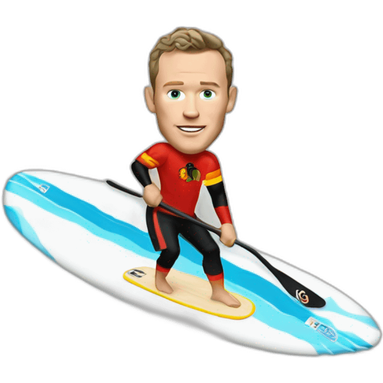 Jonathan Toews as surfer emoji