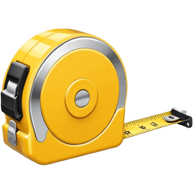 Tape measure emoji