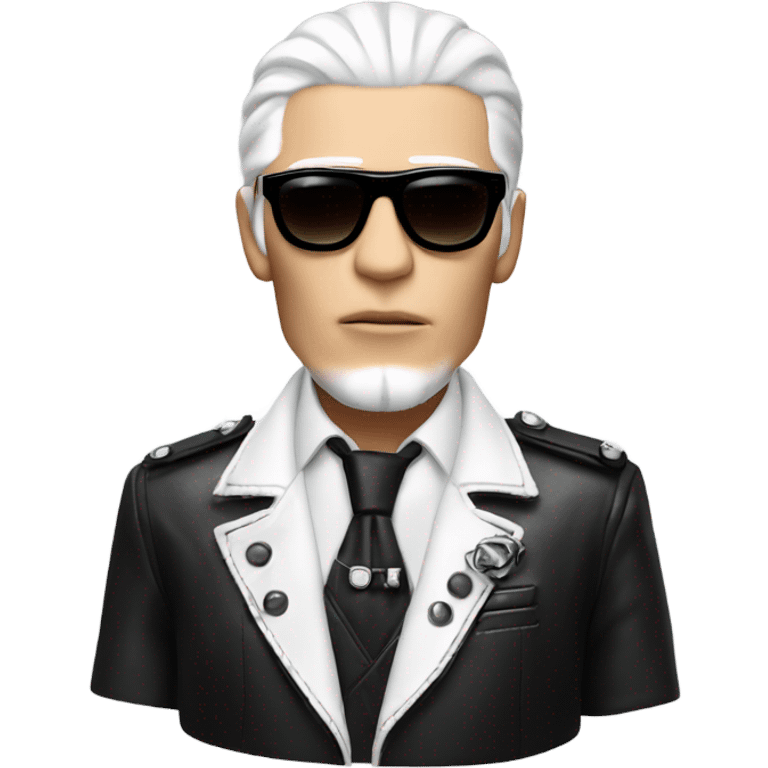 karl lagerfeld brand jacket emoji