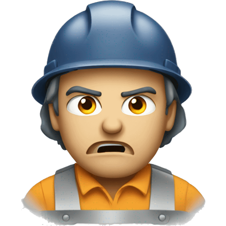 angry engineer emoji