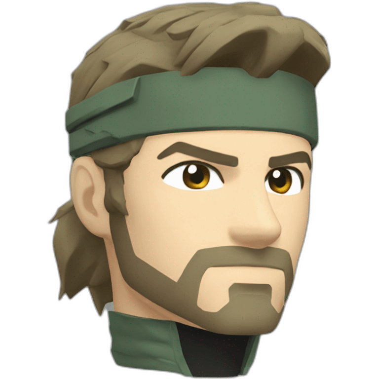 metal gear solid snake emoji