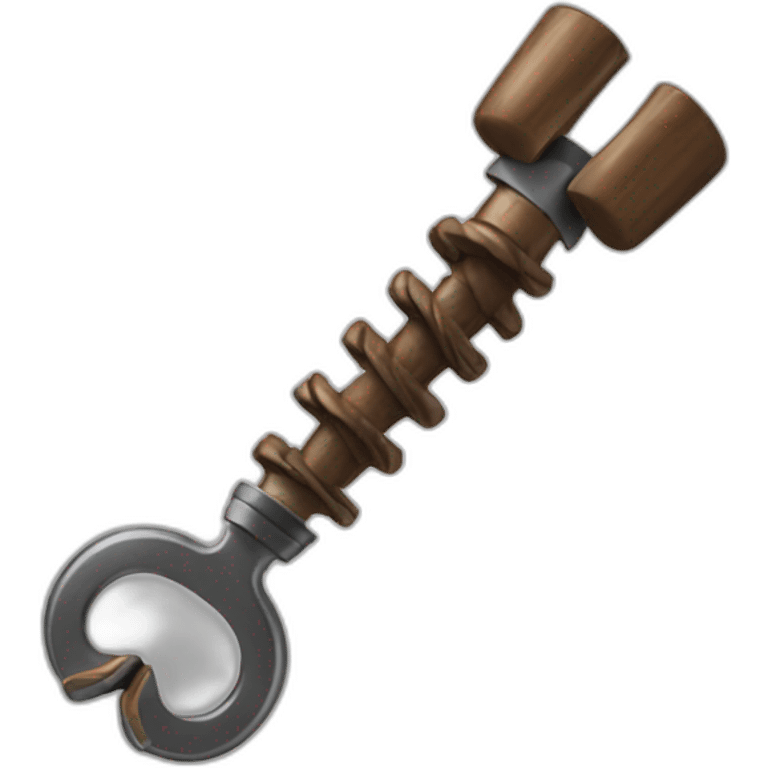 french corkscrew emoji