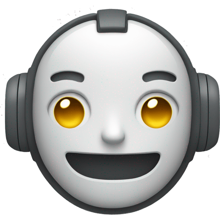 AI chat bot symbol emoji