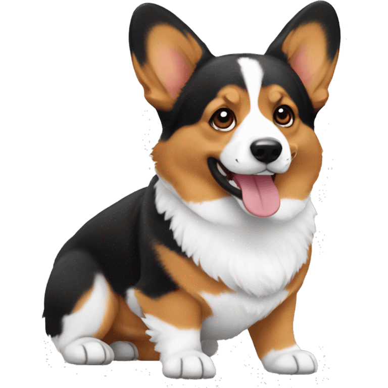 corgi Tricolor emoji