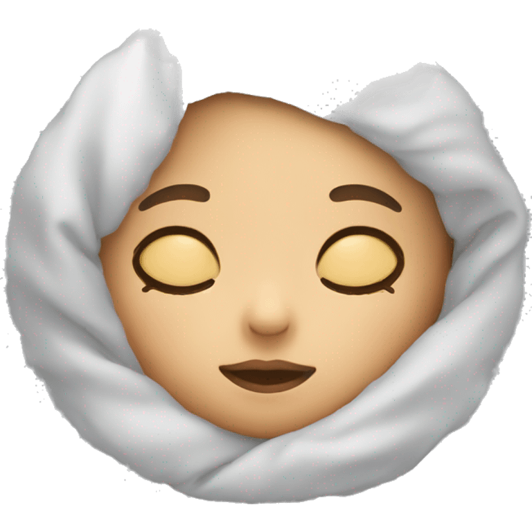 sleeping girl emoji