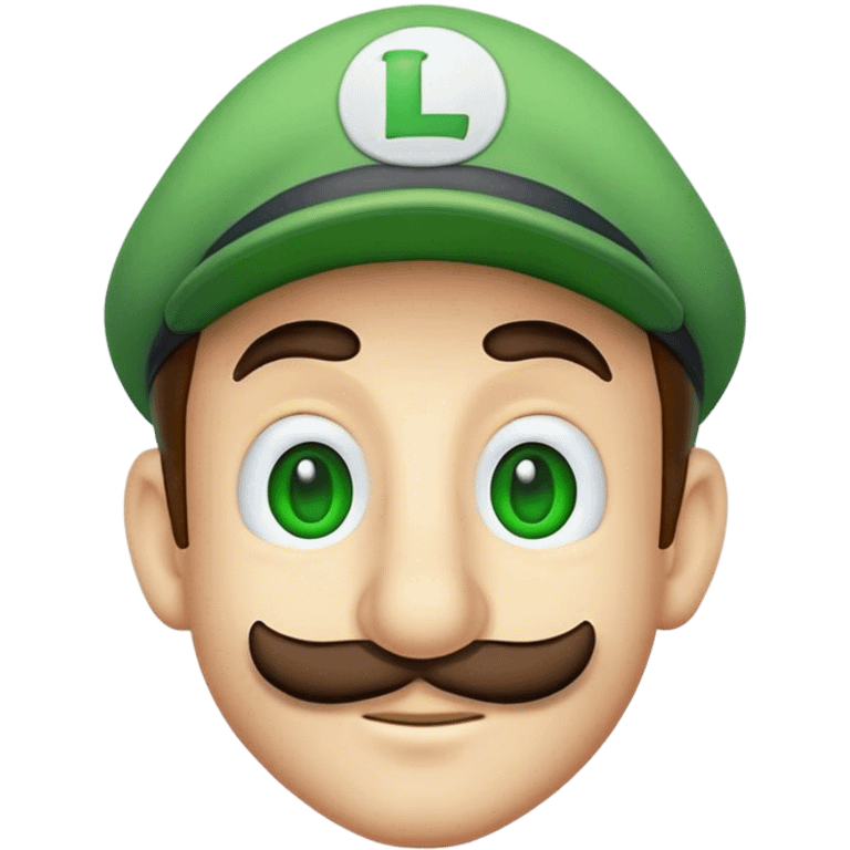 Luigi super mario bros emoji