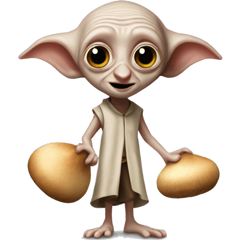 Dobby with mushrooms  emoji