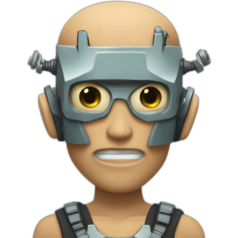 Franky cyborg emoji