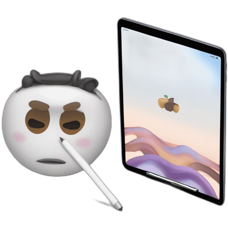 ipad pro 11 and apple pencil emoji