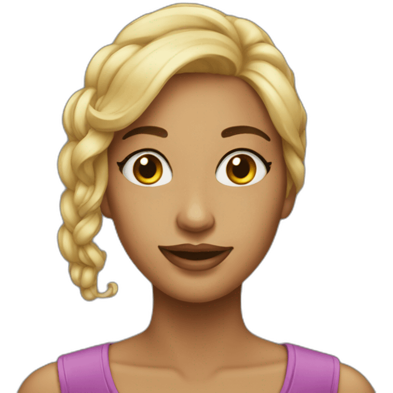 Beautifull woman emoji