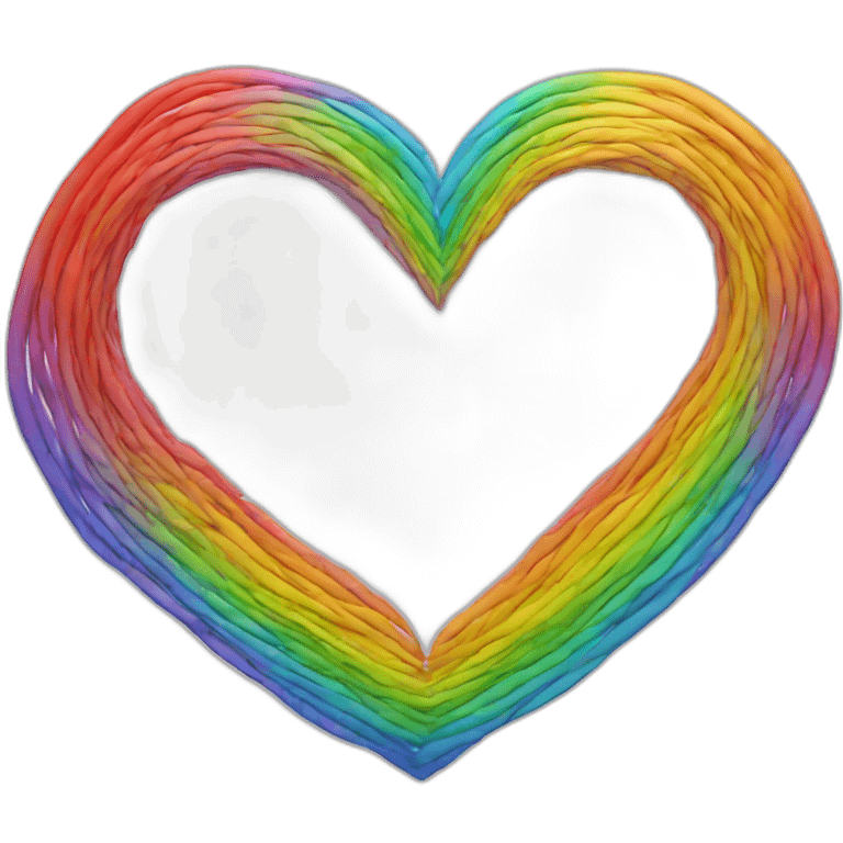 rainbow heart emoji