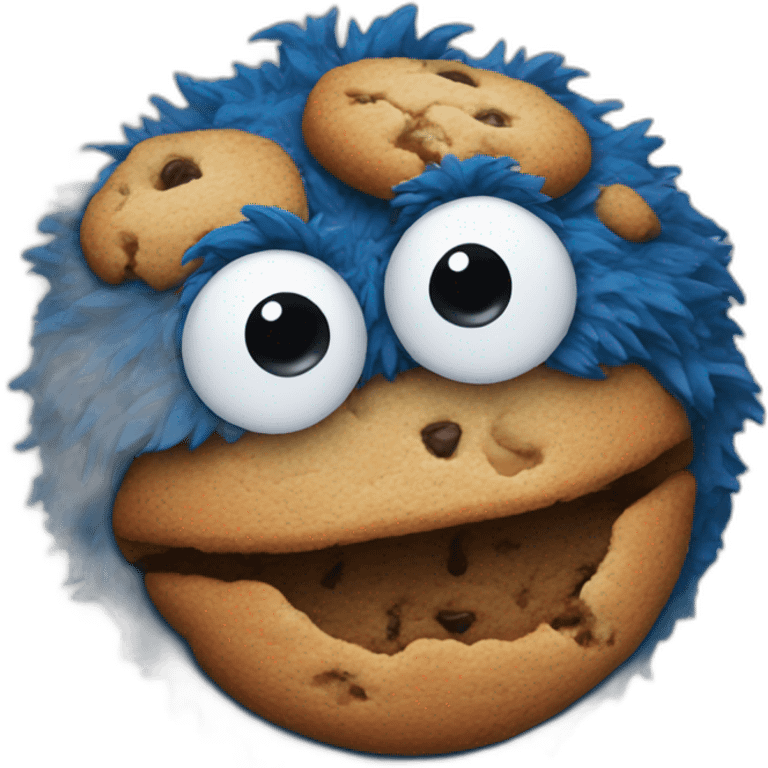 Cookie monster emoji