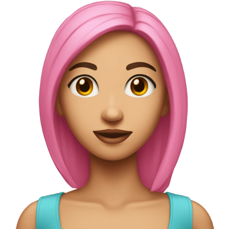 Karina aespa pink emoji