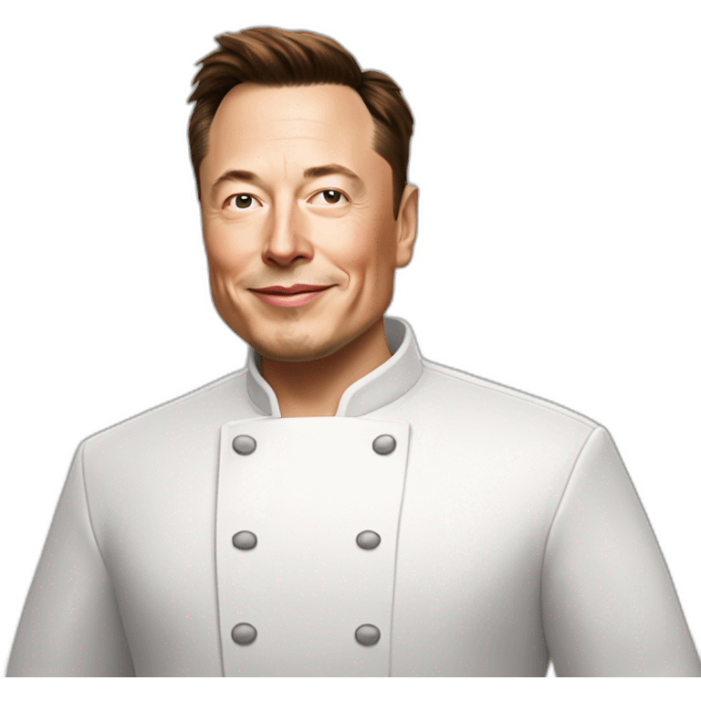 Elon musk chef  emoji