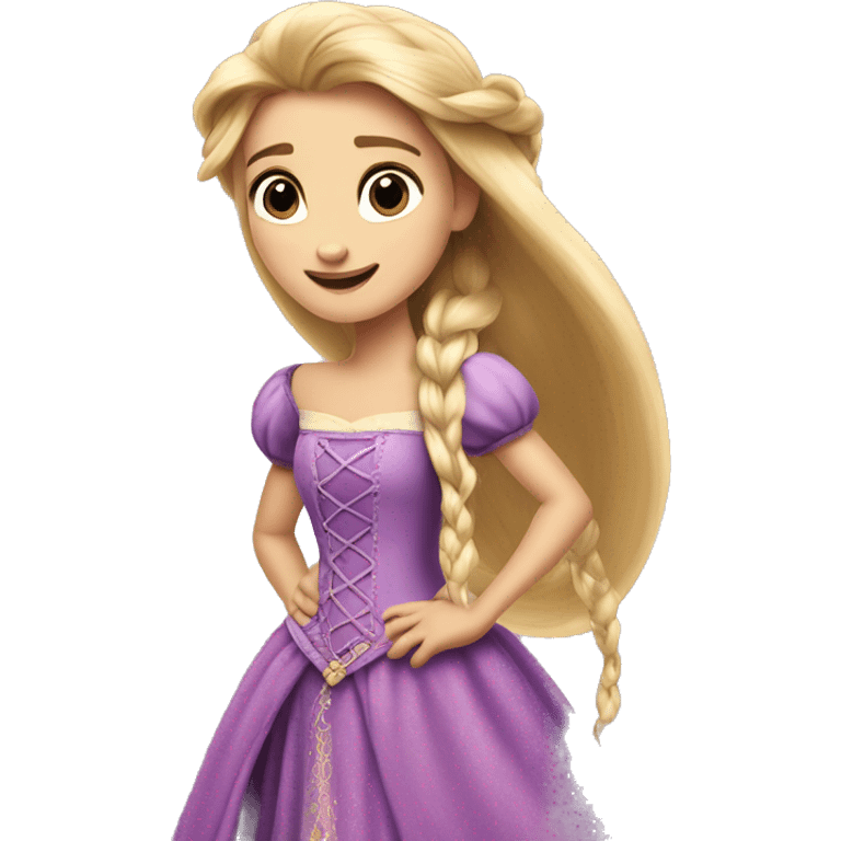 Prinzessin Rapunzel  emoji