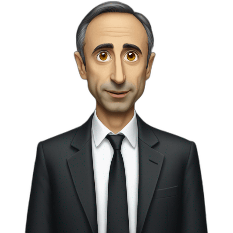 Éric Zemmour noir emoji