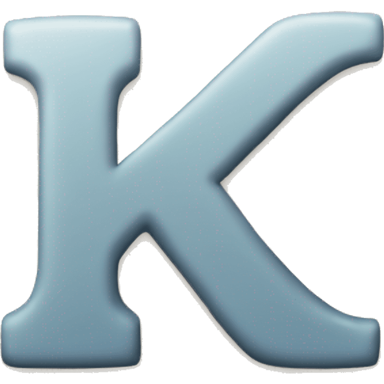 Letter K emoji