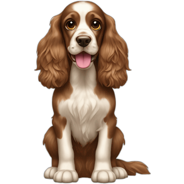 english cocker spaniel emoji