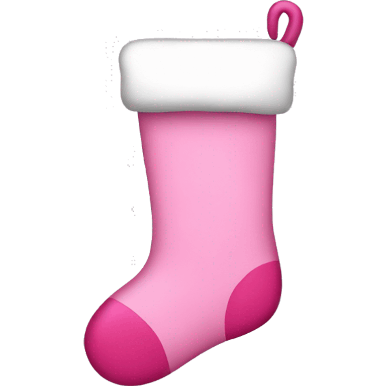 Pink stocking  emoji