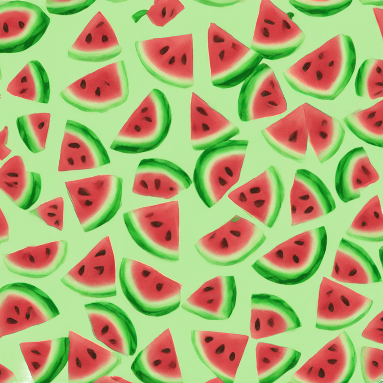 angry watermelon emoji