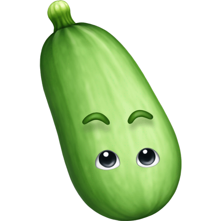 Cucumber with a like emoji