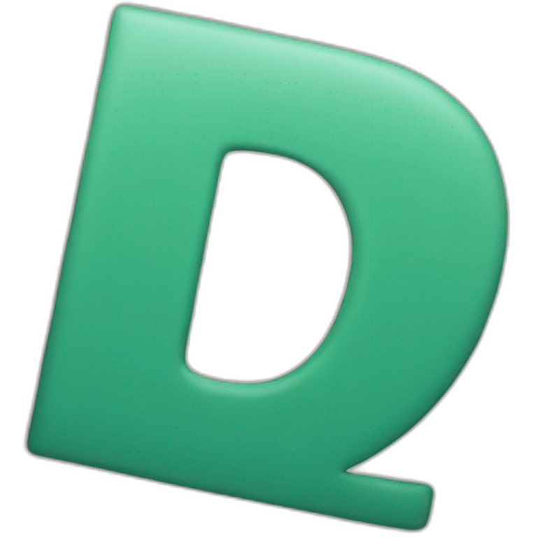 D letter emoji