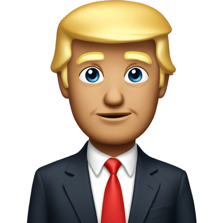 Donald J trump emoji