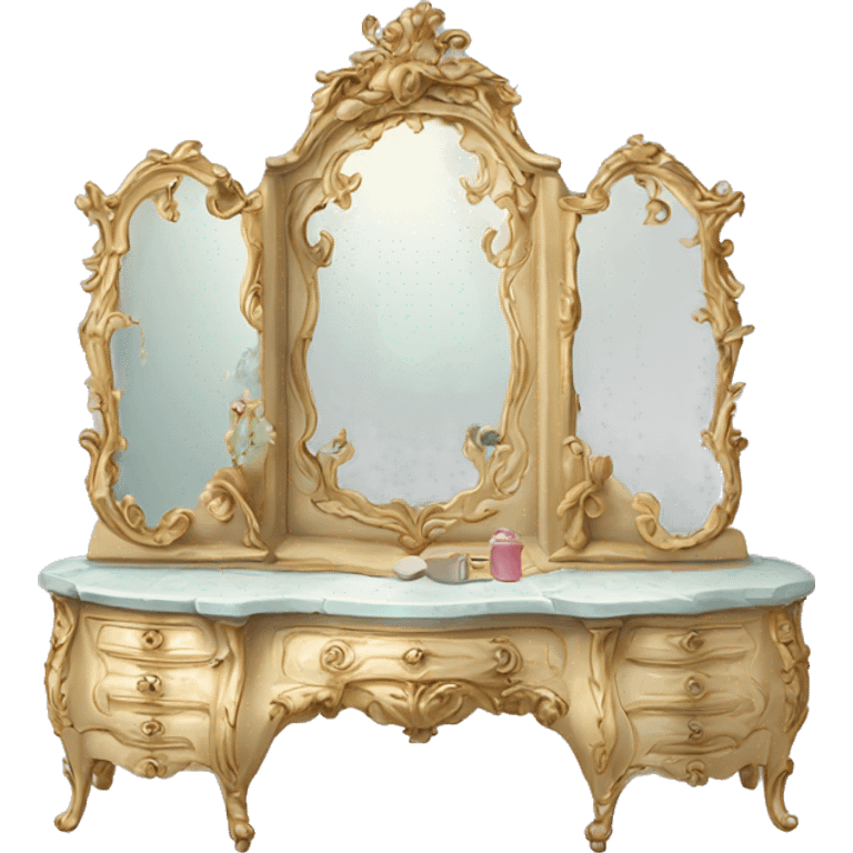 rococo vanity  emoji