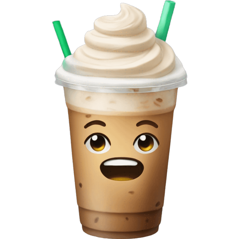 iced latte emoji