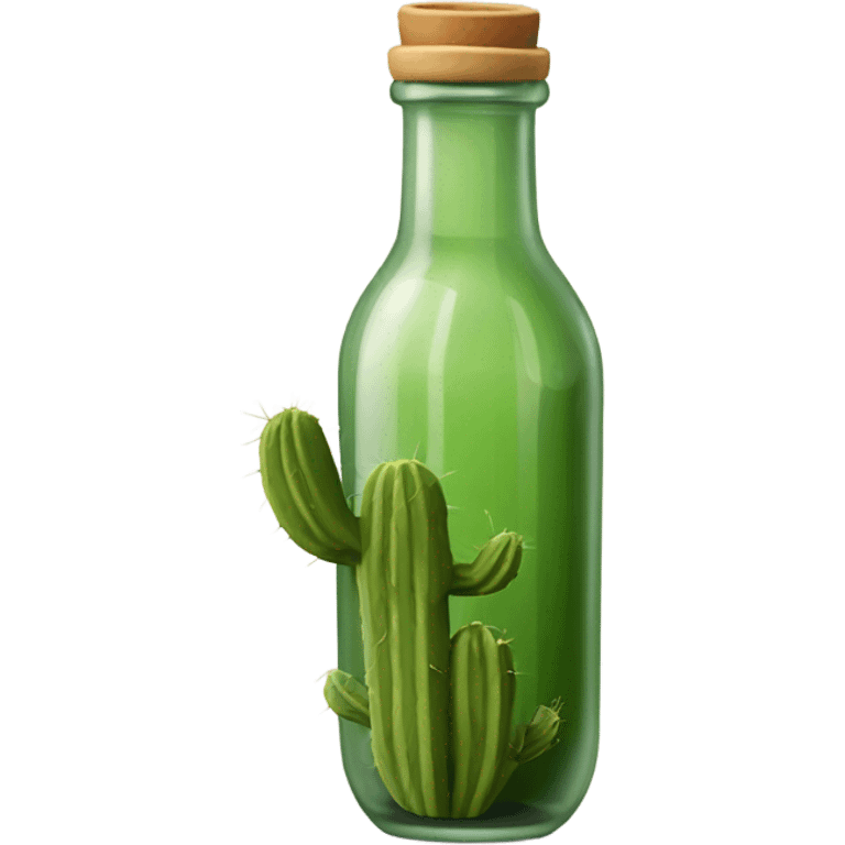 Bota con cactus adentro  emoji