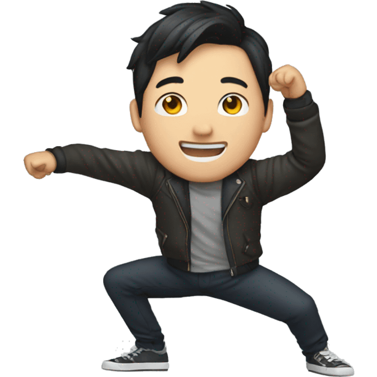 Jason Wang dancing emoji