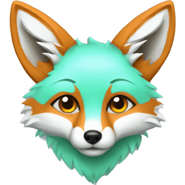 mint fox emoji